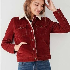 levis corduroy sherpa trucker jacket